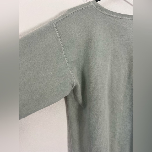 PacSun Golden Hour Take It Easy Orange Sage Green Pullover Sweatshirt XS/S - Picture 11 of 16